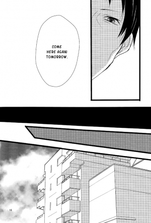 (GOOD COMIC CITY 17) [Eartheater (Dorina)] Cicatrix (Durarara!!) [English] [Yaoi-Sei] - Page 19