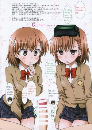 (C85) [ORANGE☆CHANNEL (Aru Ra Une)] Misaka to Misaka to Misaka wa Misaka (Toaru Majutsu no Index)[English] - Page 3