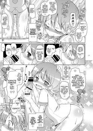 [Ororiya Enpitsudou (Murian, Hiroe Natsuki)] Zenkutsu (Nichijou) [English] [Trinity Translations] [Digital] - Page 14