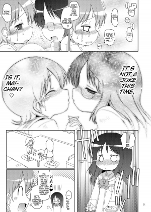 [Ororiya Enpitsudou (Murian, Hiroe Natsuki)] Zenkutsu (Nichijou) [English] [Trinity Translations] [Digital] - Page 22