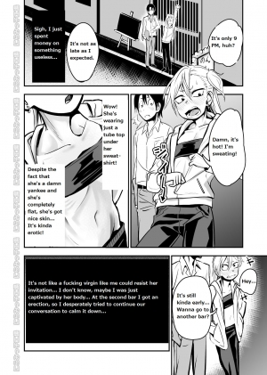 [Niramikko Koujou] Kinpatsu Yancha-kei na Kanojo to no Kurashikata Saenai Seinen ga Junjou Yankee to Deatta Sono Hi ni Sex & Kekkon Shichau Ohanashi [English] [Digital] - Page 7