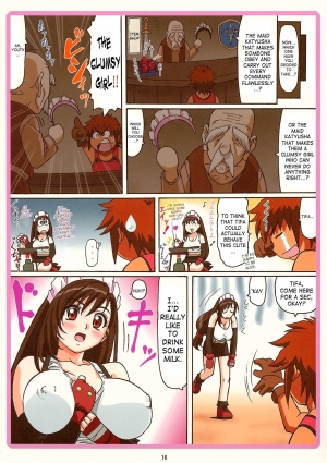 (C70) [Ohkura Bekkan (Ohkura Kazuya)] Tifa W Cup (Final Fantasy VII) [English] [SaHa] [Decensored] - Page 16