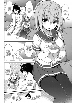 (C91) [Mofurentei (Xe)] Rikusepa Kuchikukan Hamakaze no Bonnou Kyousei Shidouroku (Kantai Collection -KanColle-) [English] [constantly] - Page 4