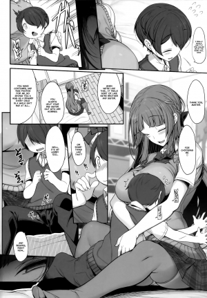 (COMITIA124) [Kirintei (Kirin Kakeru, Kouri)] Ane sora moyou [English] =White Symphony= - Page 6