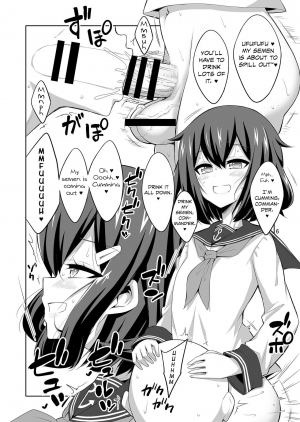 (C92) [Senya Sabou (Alpha Alf Layla, Ogata Mamimi)] Shireikan Futanari Ikazuchi-sama ni Okasarete minai? (Kantai Collection -KanColle-) [English] {Hennojin} - Page 7