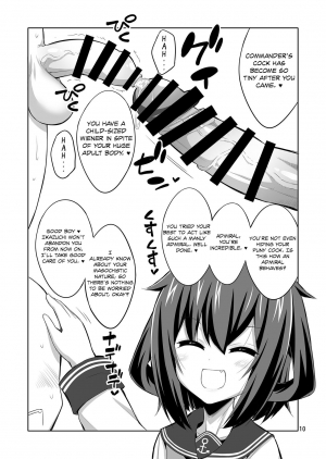 (C92) [Senya Sabou (Alpha Alf Layla, Ogata Mamimi)] Shireikan Futanari Ikazuchi-sama ni Okasarete minai? (Kantai Collection -KanColle-) [English] {Hennojin} - Page 11