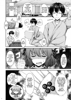 (Reitaisai 13) [Rocket Chousashitsu (Koza)] Kasen-chan to H na Shugyou Shite Minai? (Touhou Project) [English] - Page 6