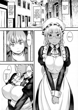 (C90) [GOLD KOMAN SEX (AT)] Daitensai! Kasshoku Kokumaro Funnyuu Maid!!! | Great Genius! Milk-spraying Creamy Brown Maid! [English] [friggo] - Page 12