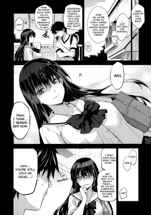 (C96) [Jingai Makyou (Inue Shinsuke)] Otonari no Nie - Saikai Shita Osananajimi no Ie de Okita Koto. [English] [NHNL] - Page 6