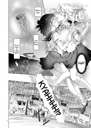  [Peachpulsar (mira)] Oppai-chan to Chippai-chan ga Irekawaru Hanashi | How Well-Stacked and Surfboard Swapped Bodies [English] [Yuri-ism] [Digital]  - Page 8