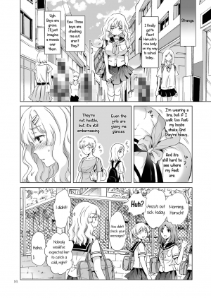  [Peachpulsar (mira)] Oppai-chan to Chippai-chan ga Irekawaru Hanashi | How Well-Stacked and Surfboard Swapped Bodies [English] [Yuri-ism] [Digital]  - Page 16