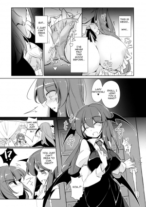 (Kouroumu 14) [Fumituki (Erotuki, Fumituki)] PatchouKoa Nyuuetsu Shujuu Gyakutenda (Touhou Project) [English] [Yerika] - Page 13