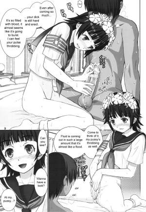 (C77) [Raijinkai (Harukigenia)] Uiharu no Oyorokobi Moushiagemasu | Uiharu's Serving Satisfaction (Toaru Kagaku no Railgun) [English] - Page 10