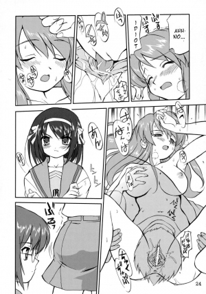 (C70) [Takotsuboya (TK)] Suzumiya Haruhi no Fukujyu (The Melancholy of Haruhi Suzumiya) [English] [One of a Kind Productions] - Page 25