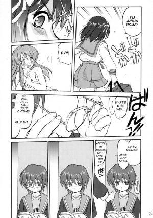 (C70) [Takotsuboya (TK)] Suzumiya Haruhi no Fukujyu (The Melancholy of Haruhi Suzumiya) [English] [One of a Kind Productions] - Page 31