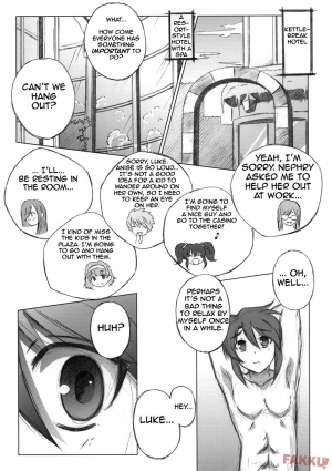 (C70) [Mahirutei (Izumi Mahiru)] Melon ni Melon Melon (Tales of the Abyss) [English] - Page 5