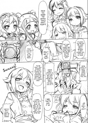 (C86) [MAXI AGE (Yamaishi Joe)] Idol Datte Dasu Mono wa Dasu! | It Doesn't Matter If You're An Idol: Everybody Poops (THE IDOLM@STER CINDERELLA GIRLS) [English] [LWB + Anon] - Page 3