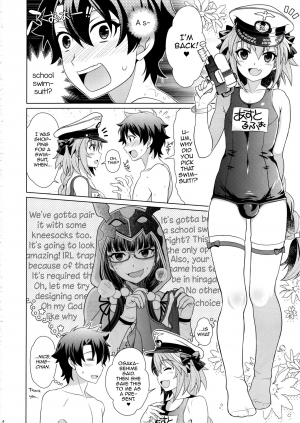 (C94) [Kanyou Shounen (URA)] Astolfo to Love Love Mizugi H (Fate Grand Order) [English] [mysterymeat3] - Page 4