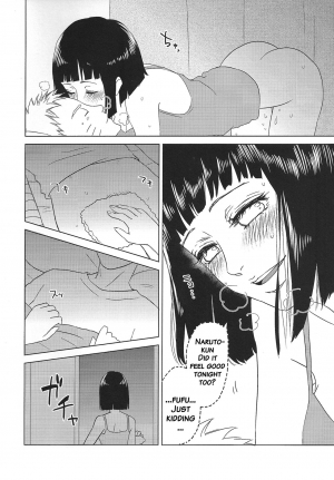 (Zennin Shuuketsu 2) [Plum Factory (Ichi Ume)] Uzumaki Hinata no Monologue Tokidoki, Anata (Naruto) [English] {doujins.com} - Page 38