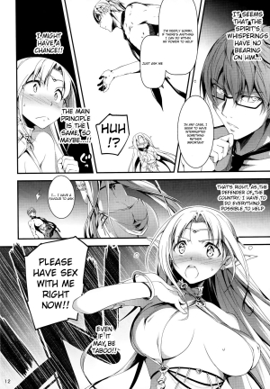 (C86) [Kikurage-ya (Kikurage)] Kuro no Ryman to Yousei Hime Elnise [English] {KFC Translations} - Page 15