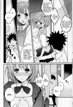 (C74) [atSD (Tsuneyoshi)] Mikoto to. (Toaru Kagaku no Railgun) [English] [EHCOVE] - Page 9