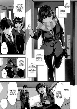 [Karazishibotan (Bota Mochito)] Osananajimi Ecchi | Sex with My Childhood Friend [English] [_wanq] [Digital] - Page 7