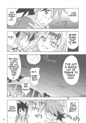 (C70) [Gakuen Yuushabu (Tsurugi Yasuyuki)] Negimatic Tengoku! 06' (Mahou Sensei Negima!) [English] [Trinity Translations] - Page 23