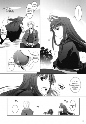 (COMIC1☆2) [Digital Lover (Nakajima Yuka)] D.L. action 43 (Spice and Wolf) [English] [Reromanga] - Page 6