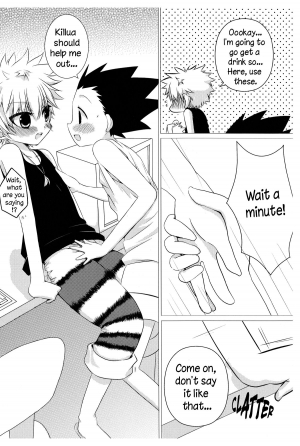 (Shota Scratch 17) [MiUMiU (Amin)] DAMON3 (Hunter x Hunter) [English] {WarDance} - Page 8