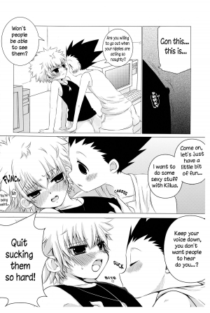 (Shota Scratch 17) [MiUMiU (Amin)] DAMON3 (Hunter x Hunter) [English] {WarDance} - Page 11