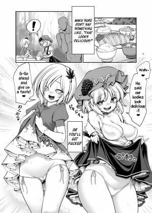 [Yosutebito na Mangakaki (Tomoki Tomonori)] Nureru Youkai no Yama (Touhou Project) [English] [Xzosk] [Digital] - Page 13