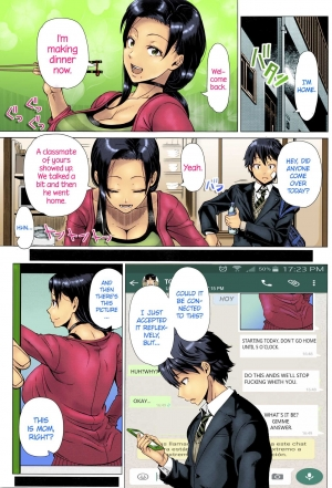 [Shinozuka Yuuji] Oyako no Omoi | A Mother's Love (COMIC TENMA 2016-03) [English] =TLL + CW= [Colorized] [Decensored] - Page 10