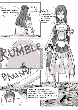 [寺田落子] Size chaned Asuna wants to do Anything [English] - Page 3