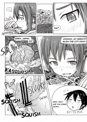 [寺田落子] Size chaned Asuna wants to do Anything [English] - Page 6