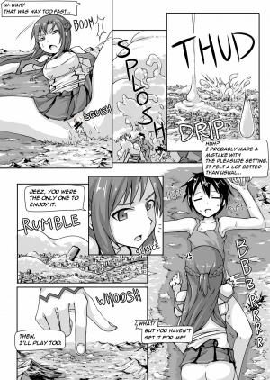 [寺田落子] Size chaned Asuna wants to do Anything [English] - Page 7