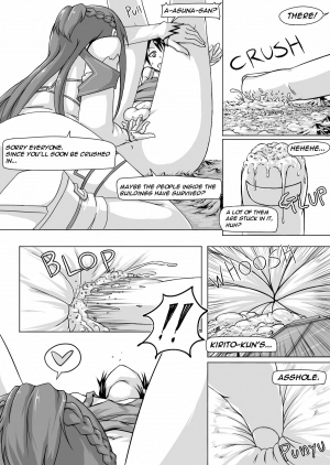 [寺田落子] Size chaned Asuna wants to do Anything [English] - Page 8