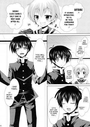  (C82) [Sugar*Berry*Syrup (Kuroe)] Medaka-chan Sakunyuu 2 - Kumagawa-kun Shoots a Video (Medaka Box) [English] {doujin-moe.us}  - Page 10