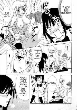 (C74) [TORA MACHINE (Kasukabe Taro)] Harenchitte Level Janezo! | That's not the Level of Indecency! (To LOVE-Ru) [English] [Team Vanilla] - Page 17