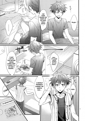 (MIRACLEFESTIV@L!!13) [Roefupukaji (Nesuo)] Ore no Hajimete Moratte Kudasai! | Please Have My First! (THE IDOLM@STER SideM) [English] [Anzu] - Page 15