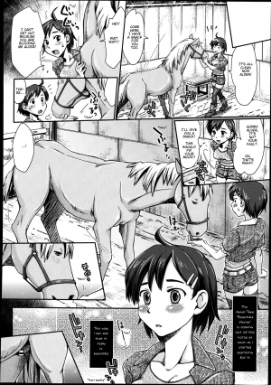 [Souko Souji] Himitsu no Umanari Tokubetsu Lesson | The Secret to Horses, Special Lesson (COMIC Tenma 2013-08) [English] - Page 5
