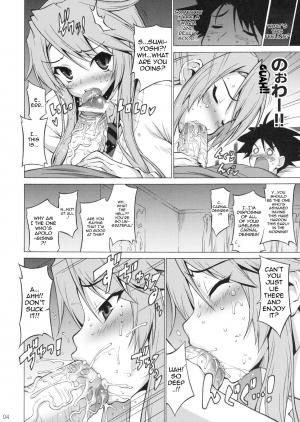 (C77) [FREAKS (Mike, Onomeshin)] Nyanpai! + Onepai! Ranking (Nyan Koi!, Onegai! Ranking) [English] [Yuribou] - Page 4