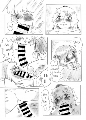 [frogsnake] Kawashiro san's secret bathroom (English) - Page 15