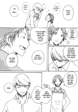  [Pink Junkie] Affection (Persona 4) MC x Yosuke YAOI [Eng.]  - Page 13