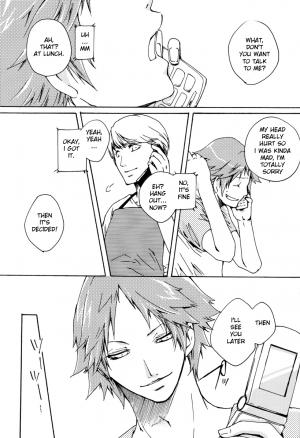  [Pink Junkie] Affection (Persona 4) MC x Yosuke YAOI [Eng.]  - Page 27