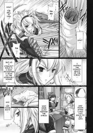 (SC35) [UDON-YA (Kizuki Aruchu, ZAN)] Monhan no Erohon (Monster Hunter) [English] [doujin-moe.us] - Page 6