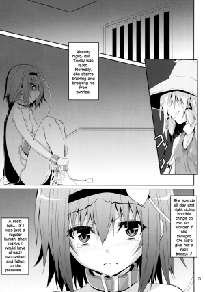  (Reitaisai 15) [Yoru no Benkyoukai (Fumihiro)] Satori Goku - Satori no Heya 5  | Satori's Imprisonment - Satori's Room Part 5 (Touhou Project) [English] [Ranka Commissions]  - Page 5