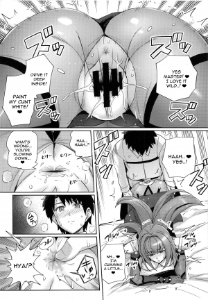 (COMIC1☆15) [Royal Bitch (haruhisky)] Shishou o Haramaseru made Derarenai Simulator (Fate/Grand Order) [English] [constantly] - Page 16