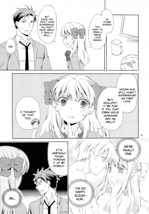 (C86) [Ichinichi Sanjou (Jinguu Kozue)] Kikan Shoujo Sakura-san (Gekkan Shoujo Nozaki-kun) [English] {Marie} - Page 8