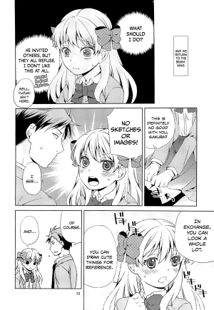 (C86) [Ichinichi Sanjou (Jinguu Kozue)] Kikan Shoujo Sakura-san (Gekkan Shoujo Nozaki-kun) [English] {Marie} - Page 9