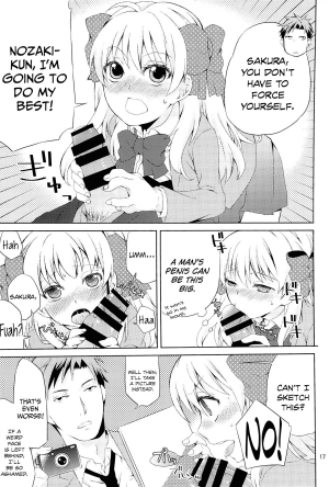 (C86) [Ichinichi Sanjou (Jinguu Kozue)] Kikan Shoujo Sakura-san (Gekkan Shoujo Nozaki-kun) [English] {Marie} - Page 16